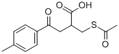 CAS#: 101973-77-7, 2-Acetylthiomethyl-3-(4-Methylbenzoyl)Propionic Acid
