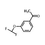 CAS#: 101975-23-9, 1-[3-(Difluoromethoxy)Phenyl]Ethanone