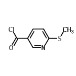 CAS#: 101990-64-1, 6-(Methylsulfanyl)Nicotinoyl Chloride