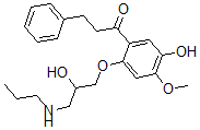 CAS#: 102059-09-6, 5-Hydroxy-4-Methoxypropafenone