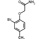 CAS 登录号：102066-01-3， 2-(2-溴-4-甲基苯氧基)乙酰胺