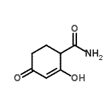 CAS 登录号：102074-27-1， 2-羟基-4-氧代-2-环己烯-1-甲酰胺