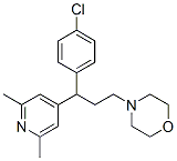 CAS#: 102169-23-3, 4-[3-(4-Chlorophenyl)-3-(2,6-Dimethylpyridin-4-Yl)Propyl]Morpholine