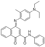 CAS#: 102187-19-9, 4-[[4-(Diethylamino)-2-Methylphenyl]Imino]-1,4-Dihydro-1-Oxo-N-Phenyl-2-Naphthalenecarboxamide