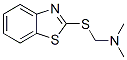 CAS 登录号：10220-35-6， 1-(1,3-苯并噻唑-2-基硫基)-N,N-二甲基甲胺