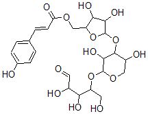 CAS#: 102254-69-3, O-(5-O-(4-Coumaroyl)-alpha-Arabinofuranosyl)-(1-3)-O-beta-Xylopyranosyl-(1-4)-Xylopyranose