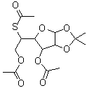 CAS#: 10227-17-5, 3,6-Di-O-Acetyl-5-S-Acetyl-1,2-O-Isopropylidene-5-Thiohexofuranose
