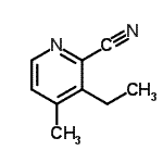 CAS#: 102308-55-4, 3-Ethyl-4-Methyl-2-Pyridinecarbonitrile