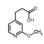 CAS#: 102336-07-2, 3-(2-Methoxy-4-Pyridinyl)Propanoic Acid