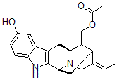 CAS 登录号：102358-21-4， 17-乙酰基蛇根精