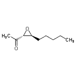 CAS#: 102368-23-0, 1-[(2R,3S)-3-Pentyl-2-Oxiranyl]Ethanone