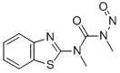 CAS 登录号：102434-06-0， 1-(2-苯并噻唑基)-1,3-二甲基-3-亚硝基脲
