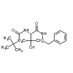 CAS#: 102507-19-7, 2-Methyl-2-Propanyl {(2S)-1-[(Benzyloxy)Amino]-3-Hydroxy-3-Methyl-1-Oxo-2-Butanyl}Carbamate