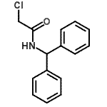 CAS 登录号：10254-07-6， 2-氯-N-(二苯基甲基)乙酰胺