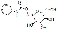 CAS 登录号：102579-56-6， [[(3R,4S,5S,6R)-3,4,5-三羟基-6-(羟基甲基)四氢吡喃-2-亚基]氨基]N-苯基氨基甲酸酯
