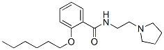CAS#: 10261-52-6, 2-Hexoxy-N-(2-Pyrrolidin-1-Ylethyl)Benzamide