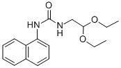 CAS 登录号：102613-46-7， 1-(2,2-二乙氧基乙基)-3-萘-1-基脲