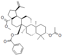 CAS#: 102637-02-5, (3beta)-3-(Acetyloxy)-27-(Benzoyloxy)-Lup-20(29)-En-28-Oic Acid Methyl Ester