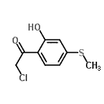 CAS#: 102645-96-5, 2-Chloro-1-[2-Hydroxy-4-(Methylsulfanyl)Phenyl]Ethanone
