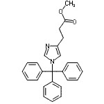 CAS#: 102676-60-8, Methyl 3-(1-Trityl-1H-Imidazol-4-Yl)Propanoate