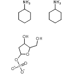 CAS 登录号：102783-28-8， 二环己烷铵2-脱氧-1-O-膦酸基呋喃戊糖