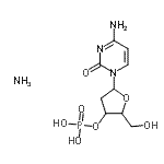 CAS#: 102783-50-6, 4-Amino-1-(2-Deoxy-3-O-Phosphonopentofuranosyl)-2(1H)-Pyrimidinone Ammoniate (1:1)