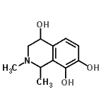 CAS#: 102830-22-8, 1,2-Dimethyl-1,2,3,4-Tetrahydro-4,7,8-Isoquinolinetriol