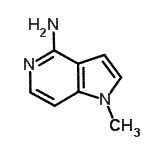 CAS#: 102839-56-5, 1-Methyl-1H-Pyrrolo[3,2-c]Pyridin-4-Amine