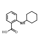 CAS#: 10286-53-0, 2-(Cyclohexylamino)Benzoic Acid