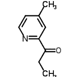 CAS 登录号：102878-30-8， 1-(4-甲基-2-吡啶基)-1-丙酮