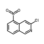 CAS#: 10296-47-6, 3-Chloro-5-nitroisoquinoline