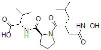 CAS 登录号：102962-95-8， (2S)-2-[[(2S)-1-[(2R)-2-[2-(羟基氨基)-2-氧代乙基]-4-甲基戊酰基]吡咯烷-2-羰基]氨基]-3-甲基丁酸