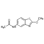 CAS#: 103038-16-0, N-(2-Methoxy-1,3-Benzothiazol-5-Yl)Acetamide