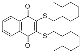 CAS#: 103049-97-4, 2,3-Bis(Octylthio)-1,4-Naphthalenedione