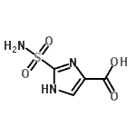 CAS#: 103054-45-1, 2-Sulfamoyl-1H-Imidazole-4-Carboxylic Acid