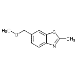 CAS#: 103204-21-3, 6-(Methoxymethyl)-2-Methyl-1,3-Benzothiazole