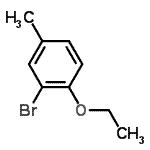 CAS#: 103260-55-5, 2-Bromo-1-Ethoxy-4-Methylbenzene