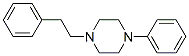 CAS 登录号：1033-68-7， 1-苯基-4-(2-苯基乙基)哌嗪