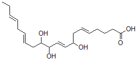 CAS#: 103301-70-8, (5E,9E,14E,17E)-8,11,12-Trihydroxyicosa-5,9,14,17-Tetraenoic Acid
