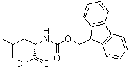 CAS 登录号：103321-59-1， 9H-芴-9-基甲基[(2S)-1-氯-4-甲基-1-氧代-2-戊烷基]氨基甲酸酯
