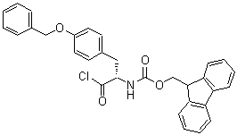 CAS#: 103321-60-4, 9H-Fluoren-9-Ylmethyl {(2S)-3-[4-(Benzyloxy)Phenyl]-1-Chloro-1-Oxo-2-Propanyl}Carbamate