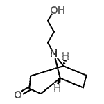 CAS 登录号：103323-43-9， (1R,5S)-8-(3-羟基丙基)-8-氮杂双环[3.2.1]辛烷-3-酮