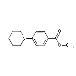CAS 登录号：10338-58-6， 甲基4-(1-哌啶基)苯甲酸酯