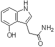 CAS 登录号：103404-85-9， 2-(4-羟基-1H-吲哚-3-基)乙酰胺