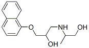 CAS 登录号：103478-75-7， (2R)-1-[[(2S)-1-羟基丙-2-基]氨基]-3-萘-1-基氧基丙-2-醇
