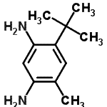 CAS#: 103490-01-3, 4-Methyl-6-(2-Methyl-2-Propanyl)-1,3-Benzenediamine