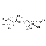 CAS#: 10352-73-5, N-{[6-(2,3-Dimethoxypropyl)-4-Hydroxy-5,5-Dimethyltetrahydro-2H-Pyran-2-Yl](Methoxy)Methyl}-2-Hydroxy-2-(2-Hydroxy-5,6-Dimethyl-4-Methylenetetrahydro-2H-Pyran-2-Yl)Acetamide