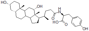 CAS 登录号：103528-66-1， 脱氧胆酰酪氨酸
