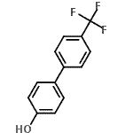 CAS 登录号：10355-13-2， 4'-(三氟甲基)-4-联苯醇