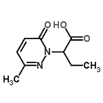 CAS 登录号：103564-42-7， 2-(3-甲基-6-氧代-1(6H)-哒嗪基)丁酸